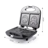 OXPHIC 750W Smlie Face Hot Sandwich Maker Breakfast Machine Grill Machine  Toasters  Waffle Makers  Toasting Machine 5