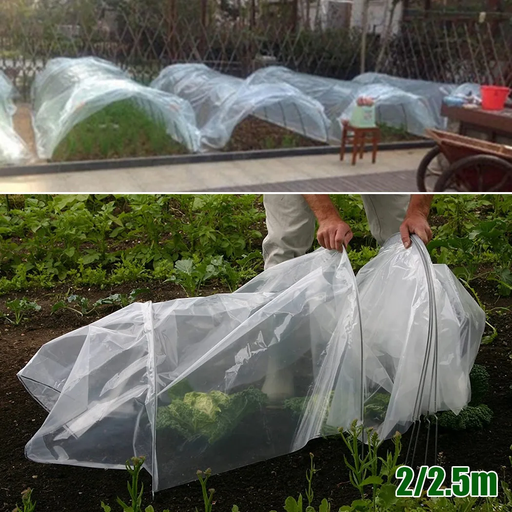 1pc Premium Greenhouse Tunnel Foil Plastic Horticultural Polythene Sheet Durable Garden Greenhouses Supplies