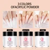 8Pcs/set Professional Acrylic Powder Set 10g*3jar Crystal Powder+40ml Crystal Liquid With3Pcs Nail Brush Acrylic Powder Nail Kit 6
