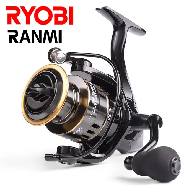 RYOBI RANMI RY Spinning Reels Saltwater Freshwater Fishing Reel Ultralight Metal Frame Smooth and Tough High Speed Fishing Reels