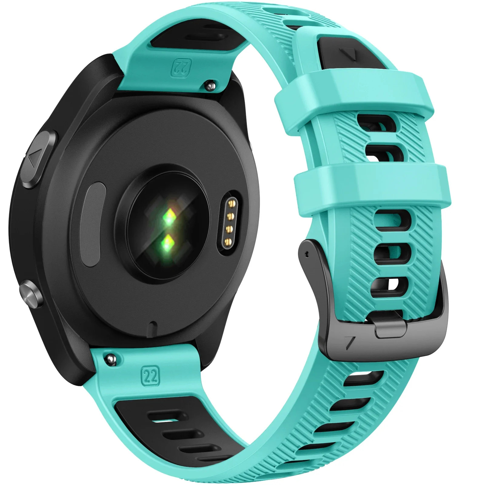 22mm Garmin Silicone Easy Fit Watch Band - Original Bracelet Replacement Strap