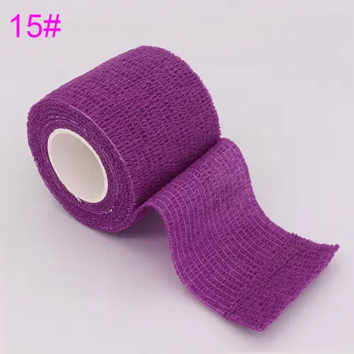 18 Colors Colorful Athletic Wrap Tape Self Adhesive Elastic Bandage Bands Sports Protector For Knee Finger Ankle Palm Pet - Image 19