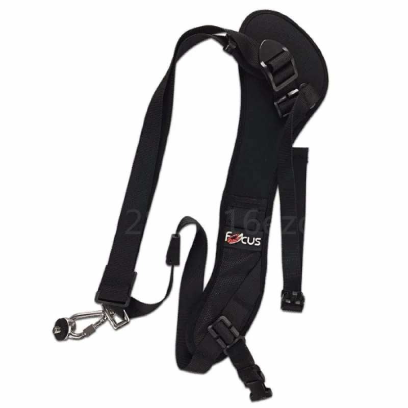 Per Canon Sony Camera Sling Strap Focus F-1 Imbracatura A Doppia Spalla Soft Pad Cintura Da Collo Con Tracolla In Schiuma Di Decompressione
