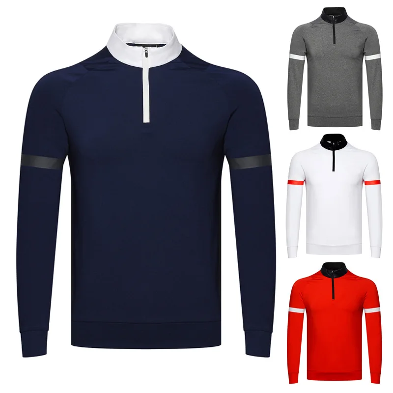 Paardensport Lange Mouw T-Shirts Heren Paardrijden Top T-Shirts Kleding Paardensport Lente Herfst Heren Poloshirts Wedstrijdkleding