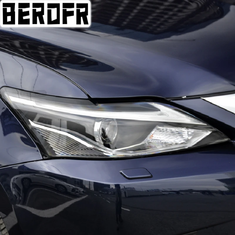 

2 шт. Защитная пленка для передней фары автомобиля прозрачная наклейка из ТПУ для Lexus ES NX CT GS RX LX570 RC UX аксессуары