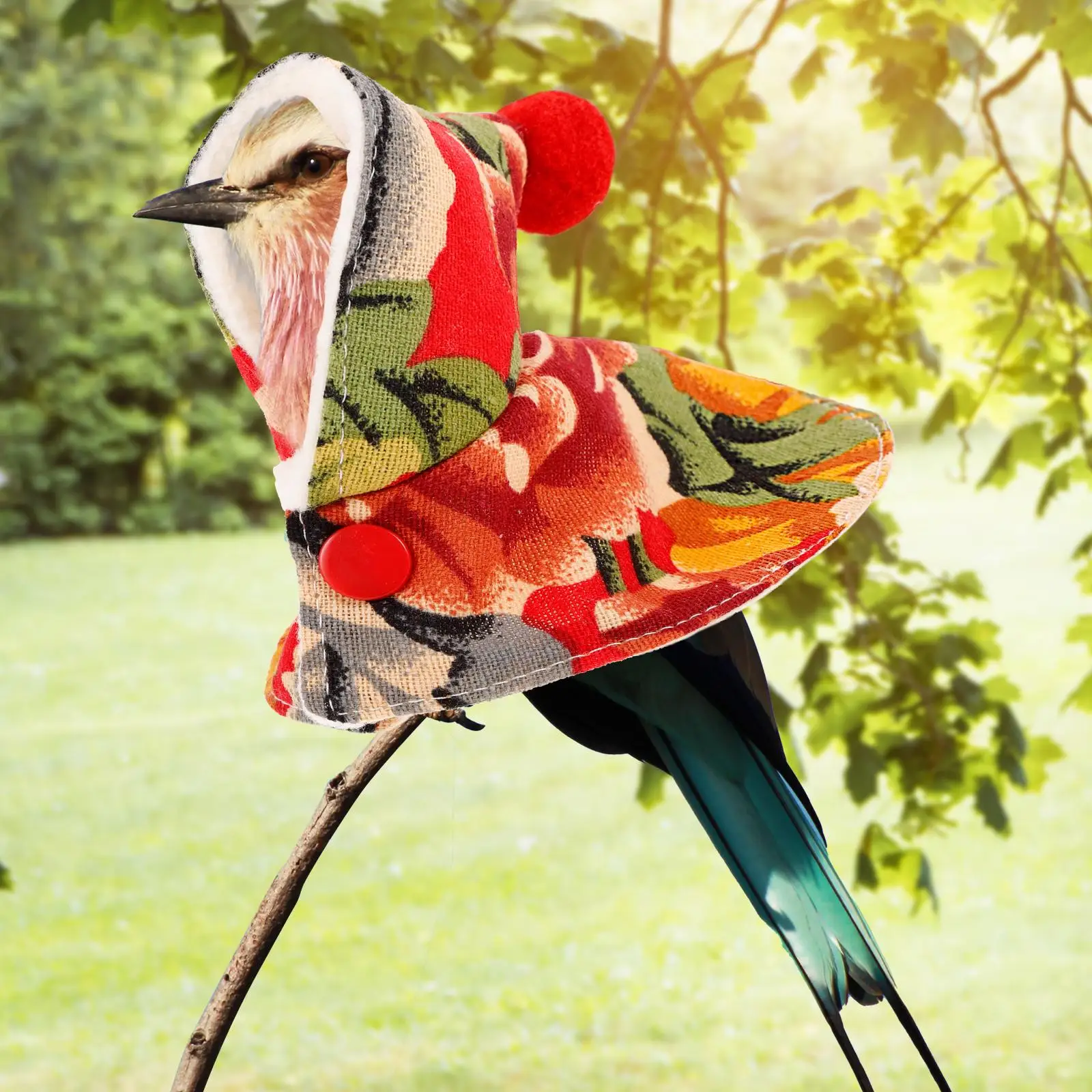 Parrot Clothes Winter Bird Costume Creative Supply Cute Tiger Skin Stylish Small