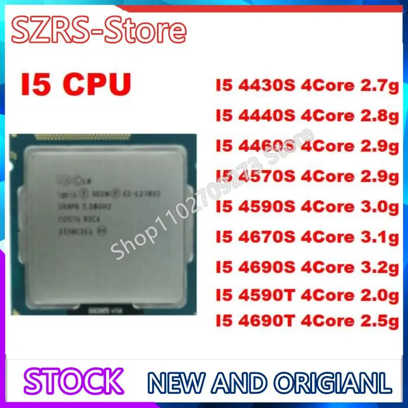 

ЦП int @ l i5 4430S 4440S 4570 4460 4590S 4670S 4690S 4590T 4690T