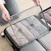 7/10Pcs Set Waterproof Travel Organizer Portable Storage Bags Packing Cubes Set Cases Luggage Clothes Underwear Tidy Pouch 4