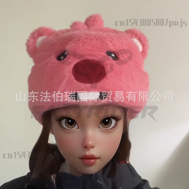 Cute Cartoon Ski Helmet Cover Decoration for Kids Adult Half Helmet Decoration Hat Suitable for Electric Scooters ski helmet
