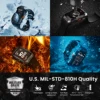 2025 KOSPET TANK X2 Rugged Smart Watch For Men 3D Curved Screen AMOLED AOD 5ATM IP69K Waterproof Bluetooth Call AI Assistant 2