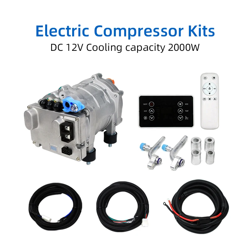 Camper-Rv-Truck-Car-Electric-Air-Conditioner-Compressor-Conversion ...