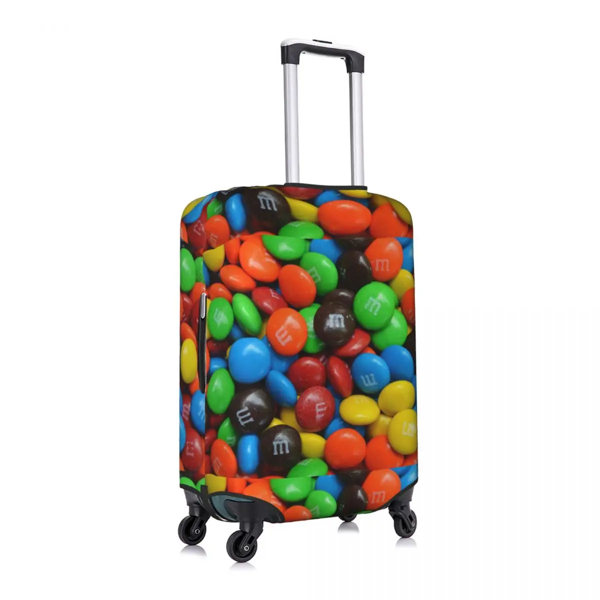 

Colorful Candy Luggage Cover Spandex Suitcase Protector Fits 19-21 Inch