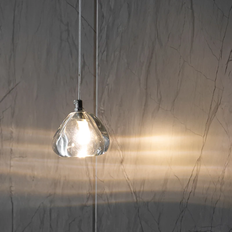 

Lustre LED Crystal Pendant Lamp Nordic Chandelier light Fashion Luminaria Restaurant Bar Kitchen Island Bedside Decors Lamp