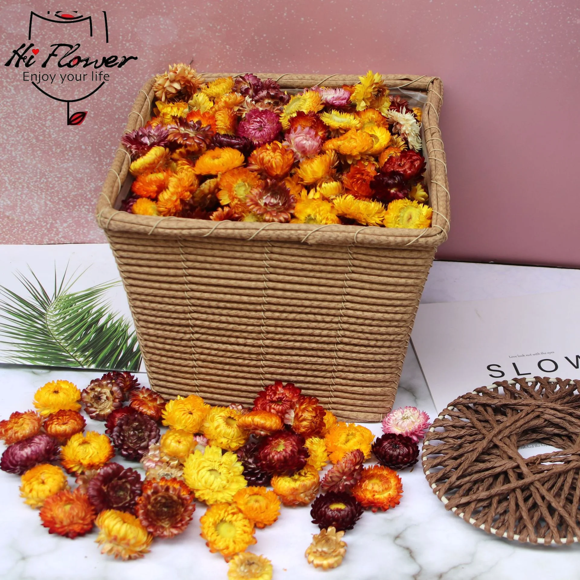 DaisyDriedFlowerNaturalSunflowerDIYEpoxiResinMoldHomeWall