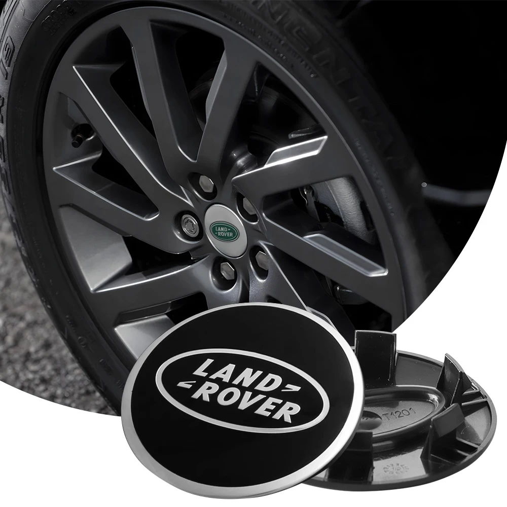 Car Wheel Center Hub Cap Cover Auto Badge Accessories For Land Rover Freelander L462 L319 Range Sport Evoque Discovery 4pcs 62mm wheel center caps