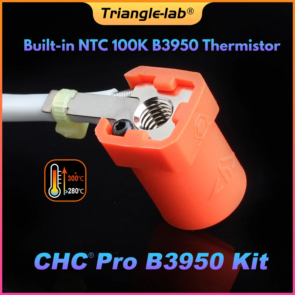 Trianglelab Chc 115w®termistor para Ender Volcano Hotend Pro Built-in Ntc 100k B3950 Cr10 Mk3s Blv