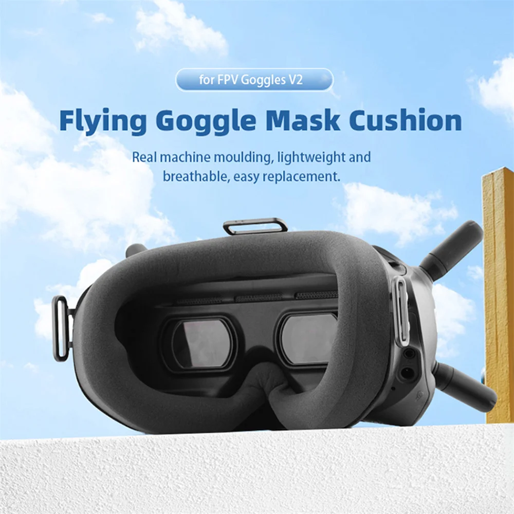 For FPV Goggles Sponge Foam Padding Padding Accessory for DJI FPV Goggles V2 Effective Light Soft Material Improve Comfort Part