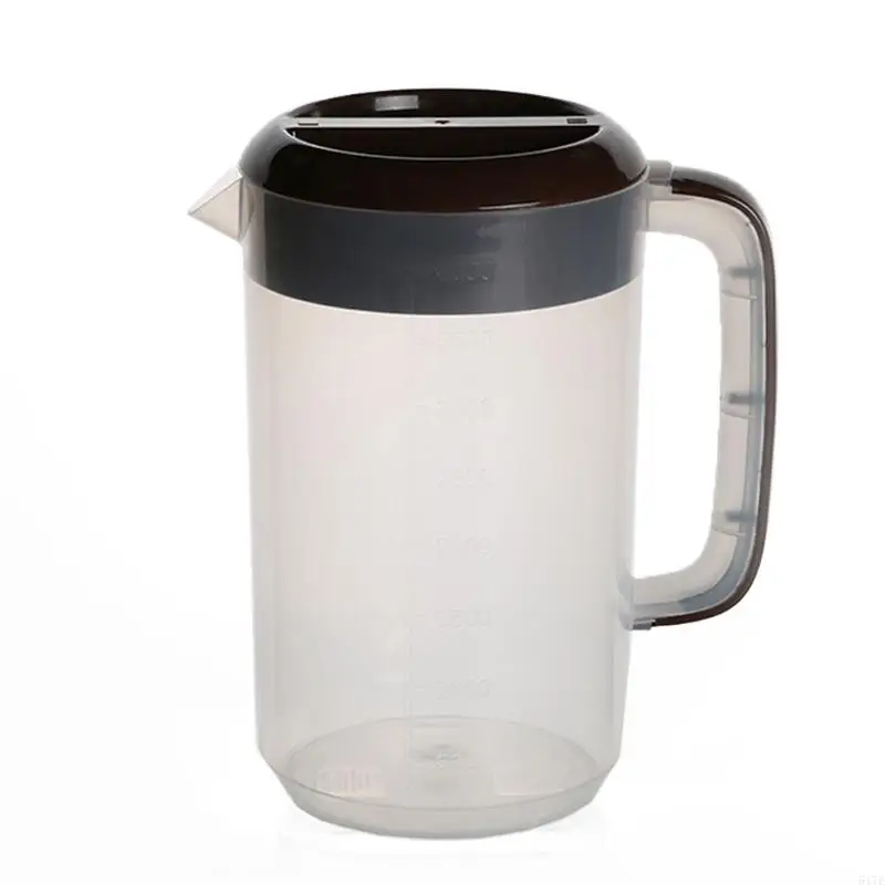 517E Cold Kettles Juice Carafes Transparent Juice Pitchers Environmental Plastic Material Large Capacity Cold Water Kettles