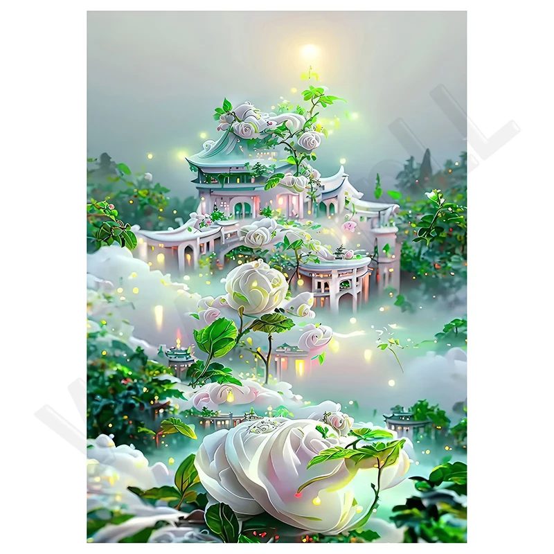 Neue Mosaik 5D Diy Diamant Gemälde 30x40 cm Neu 2025 Wandkunst Bilder Diamant Kunst Malerei Kits Zubehör Farbe voller Kristall – Detail 16