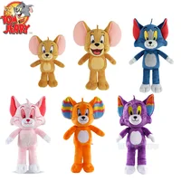20cm-35cm Anime Tom and Jerry Plush Toy Cartoon Movie Series Clolourful Cat Mouse Cute Plushies Stuffed Animal Doll Toys
