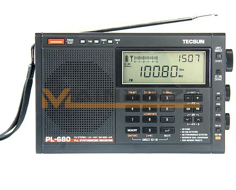 

1PC New Tecsun PL-680 PL680 AM FM SW SSB Synchronous Shortwave Radio