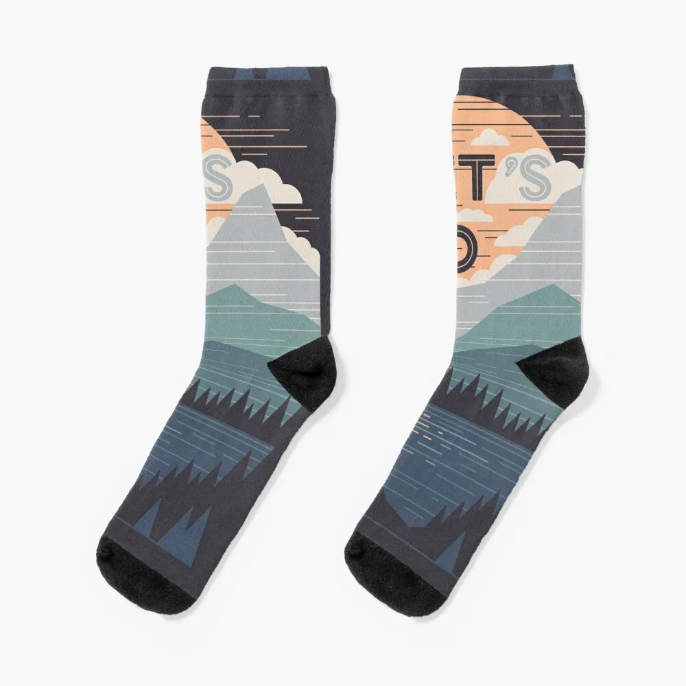 Let's Go Socks tennis winter thermal Men Socks Women's german shepherd collage socks funny socks women thermal socks for men