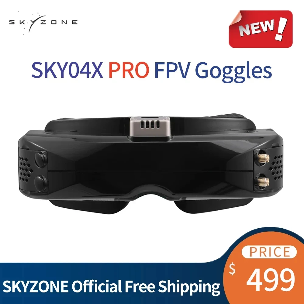 SKYZONE SKY04X PRO OLED 5.8G 48CH Steadyview Receiver 1920X1080 DVR FPV ...