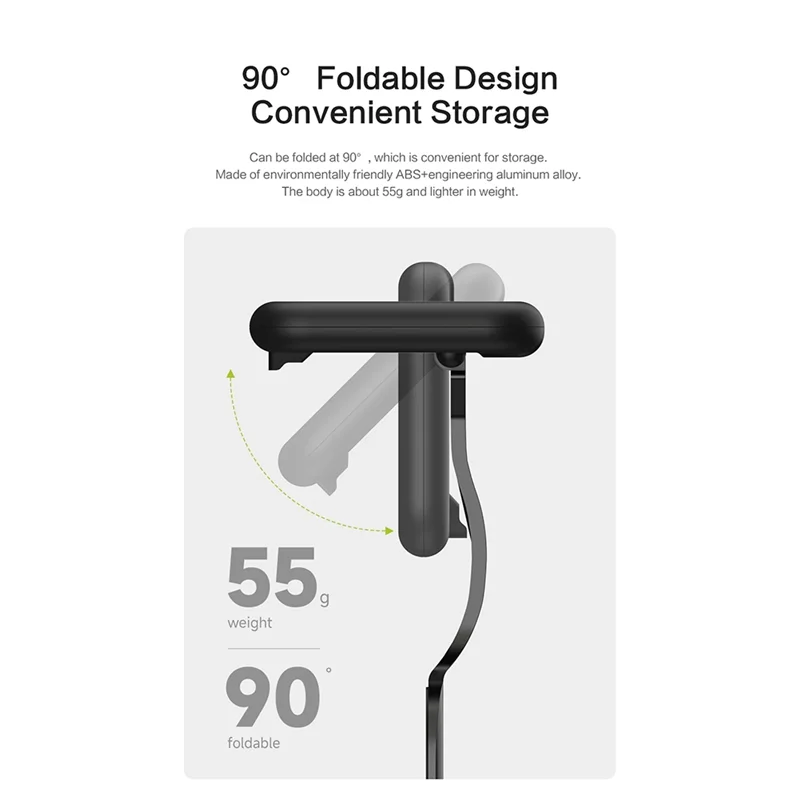B50B-스마트 폰용 독서 등 눈 친화적 인 따뜻한 빛 독서 게임 도구 용 휴대용 야간 램프 자기 접착 램프