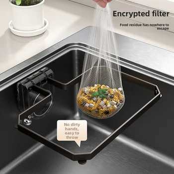 AOBT Kitchen Sink Filter Drain Disposable Residue Leftover Rack New Sink Filter for Kitchen Drainage System
