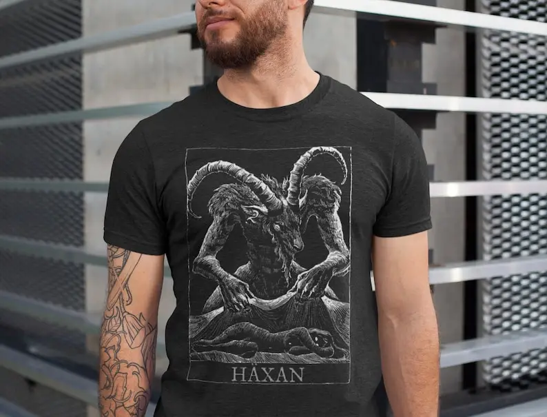 

Beelzebub Witchcraft TShirt, Haxan Shirt, Dark Occult Tee