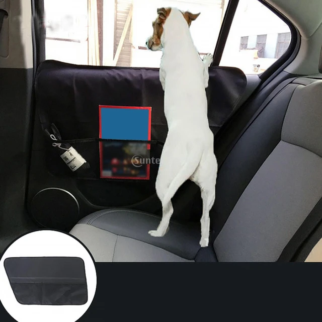 Praktischer Autotür schutz kratz fest wasserdicht Haustier Hund Auto Tür  schutz rechte Seite schwarz hintere Tür