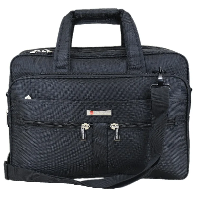 Large Capacity Oxford Men Briefcase Multifunction Handbag Fashion Business Male Shoulder Messenger Bag 15.6 