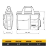 ToughBuilt TB-EL-1-M2 Quick Access Laptop Bag Shoulder Strap Medium Tools TOUGHBUILT Packaging Bag 2