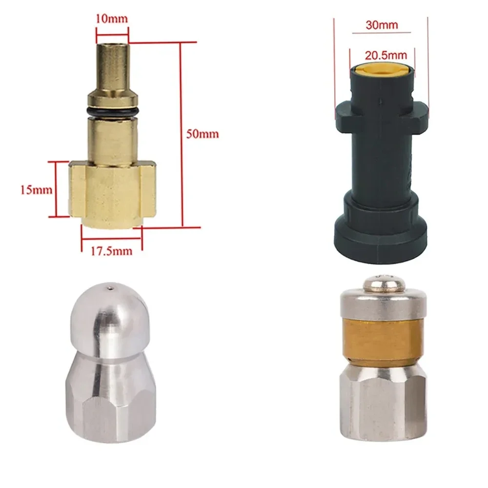 KARCHER 高圧洗浄機本体 ホース・ノズル付き 高圧洗浄ホース,洗浄ツールキット,ケルヒャーK2-K7バスまたは