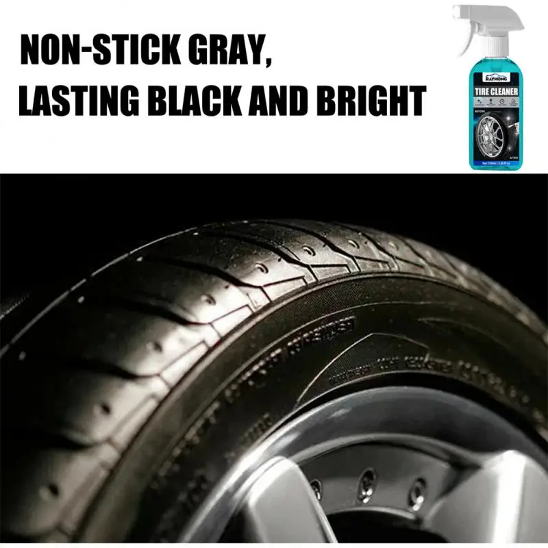 Tire Rim Cleaning Tool Universal Wheel Cleaner 100ml Portable Tire Retreading Spray