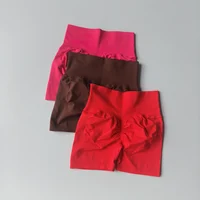 Summer High-Waist Women's Yoga Shorts Breathable Fitness Shorts Butt Lift Sports Running Cycling Push-Up Workout Gym Shorts - Image 4