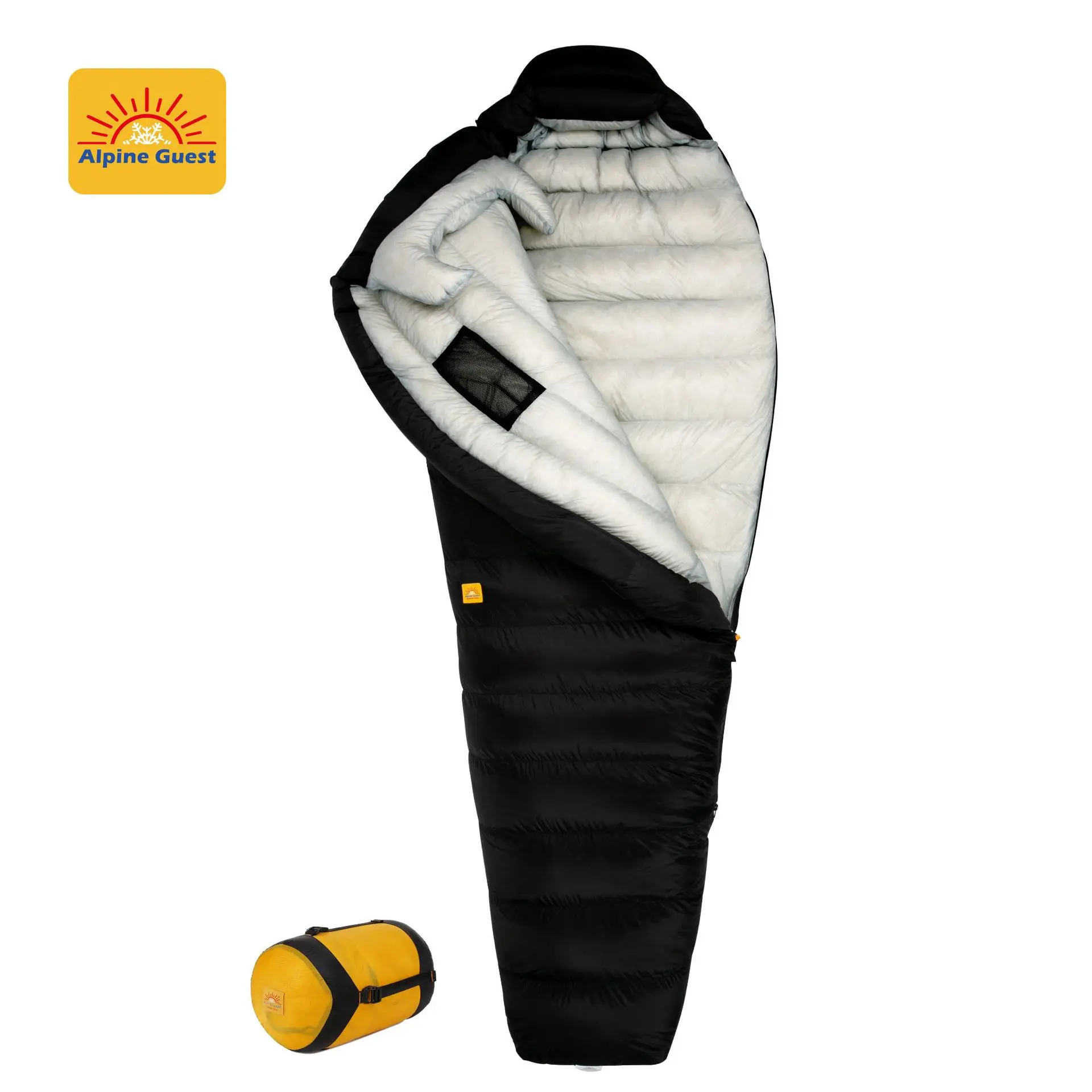 10D/7D Ultralight Down Sleeping Bag 800FP Dwon Outdoor Camping Hiking Sleeping Bags for Backpacking Adult Tourist