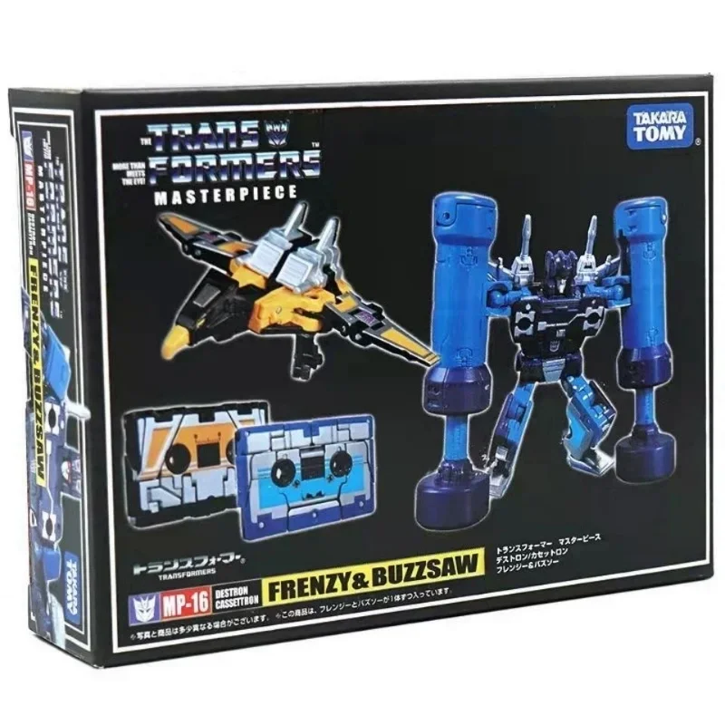 Экшн-фигурки Takara Tomy Transformer Toy MP-16 Frenzy Buzzsaw, трансформер, робот, игрушки для детей, Трансформеры, фигурки