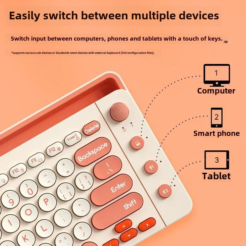 Rechargeable ipad wireless bluetooth keyboard with card slot mobile phone tablet computer universal mouse set keyboard and mouse