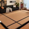 French Retro Living Room Carpet Large Area Brown Rug Coffee Table Study Bedroom Bedside Non-slip Soft Floor Mat Alfombra Ковер 1