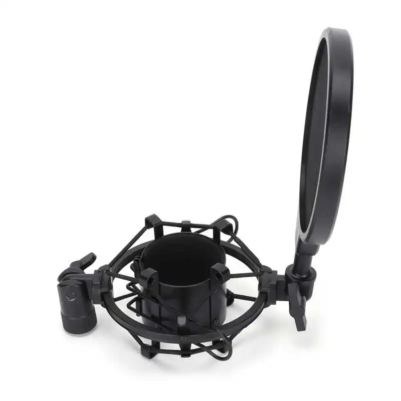 Microphone Holder Shock Mount Professional Mic Blowout Prevention Net for Internet Cafes Broadcasting Rooms | Компьютеры и офис