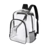 Water Proof Transparent Snow Backpack Convertible Backpack Purse Clear Small Backpack Stadium Approved Transparent Backpack 1