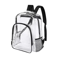 Water Proof Transparent Snow Backpack Convertible Backpack Purse Clear Small Backpack Stadium Approved Transparent Backpack 1