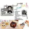 1Pcs Mini Hand Cranking Music Movement DIY Movement Play Set Mechanical Music Box Hand Crank Music Box 3