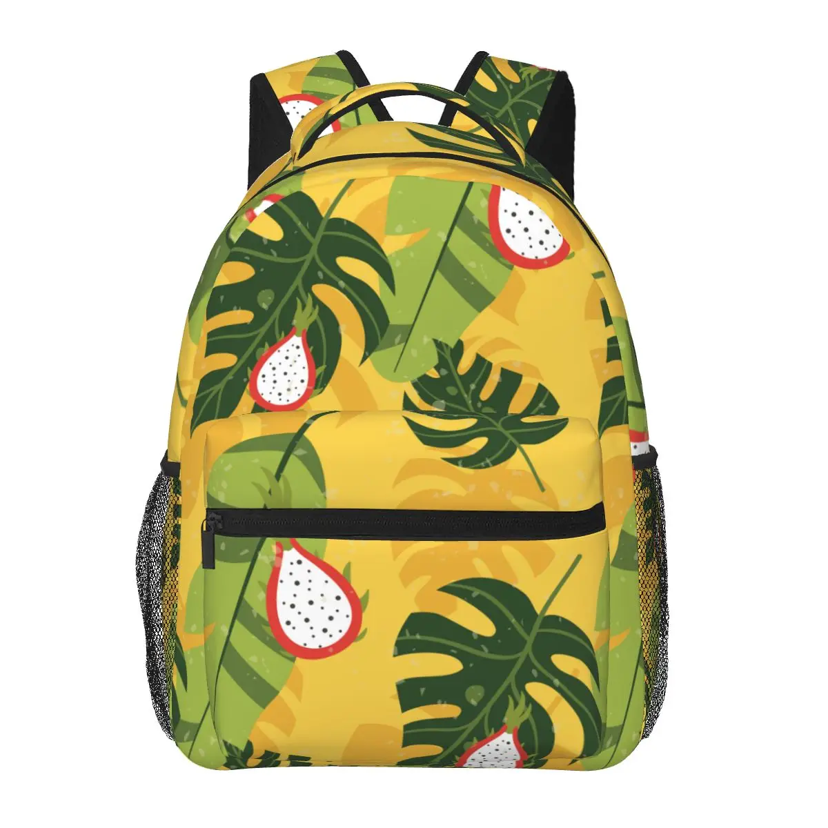 

Men Woman Backpack Tropical Vintage Palm Leaves Fruits Schoolbag for Female Male 2023 Fashion Bag Student Bookpack