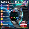 2025 New For XIAOMI 1.49"AMOLED Screen Laser therapy Smart Watch Men Women Blood fat Uric acid ECG+PPG Health Tracker Smartwatch 1
