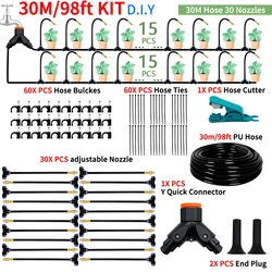 Universal DIY Spray Kit for Greenhouse & Garden Irrigation and Cooling (DIY 30M)