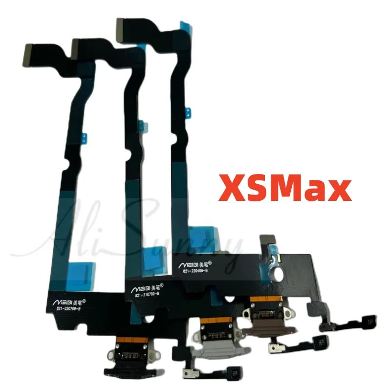 10pcs Charging Port Flex Cable for iPhone 6 6S 7 8 Plus XR XS Max 5S