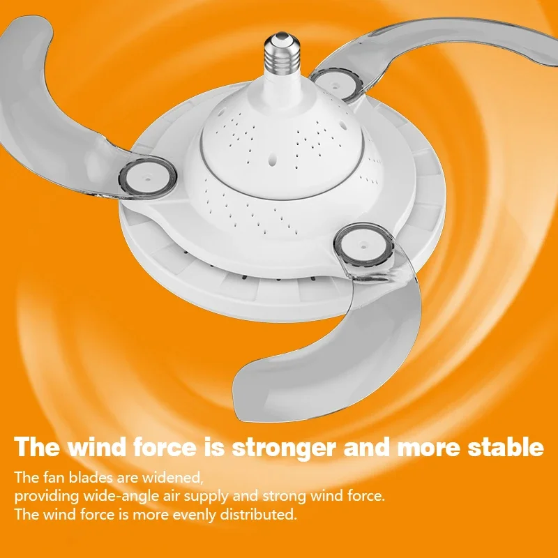 Invisible Ceiling Fan With Led Light Dimmable And Timer Function_voghion.com