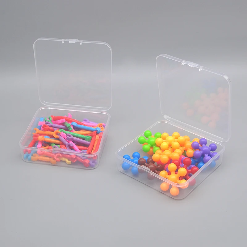 12 Transparent Storage Boxes for Arts and Crafts Parts Small Beads Accessories Storage Boxes
